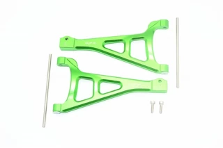 GPM Green Aluminum Front Upper Suspension Arms for E-Revo 2.0