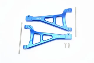 GPM Blue Aluminum Front Upper Suspension Arms for E-Revo 2.0