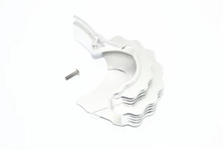 GPM Silver Aluminum Heatsink Gear Cover for E-Revo 2.0