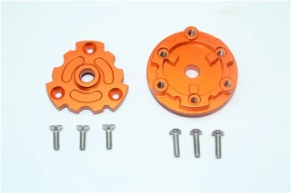 GPM Orange Aluminum Cush Drive Housing for E-Revo 2.0 & X-Maxx 8S