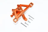 GPM Orange Aluminum Front Body Mount Set for E-Revo 2.0, Revo 3.3, Slayer, Summit