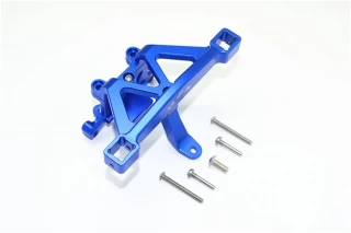 GPM Blue Aluminum Front Body Mount Set for E-Revo 2.0, Revo 3.3, Slayer, Summit