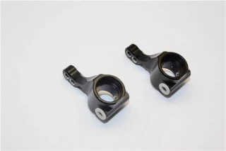 GPM Black Aluminum Steering Blocks for 2WD Stampede Rustler Slash Bandit