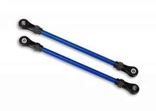 Traxxas TRX-4 Long Arm Lift Kit Blue Front Lower Suspension Links (5x104mm) w/Hollow Balls