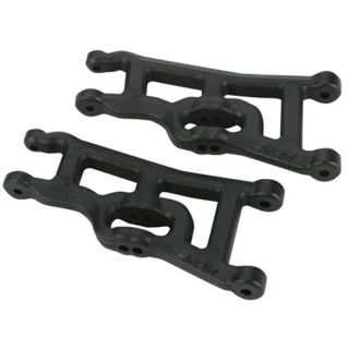 RPM Front A-arms (2), Black: Rustler, Stampede & Slash