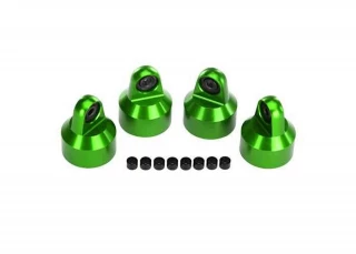 Traxxas X-Maxx Green Aluminum GTX Shock Caps (4) & Spacers