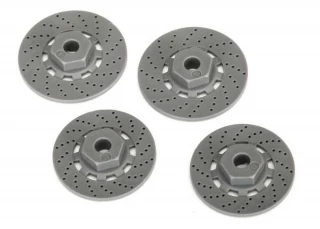 Traxxas 4-Tec 2.0 Hex Wheel Hubs w/Disk Brake Rotors (4)