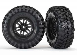 Traxxas TRX-4 Pre-Glued Canyon Tires & 1.9 Wheels (S1 Compound)