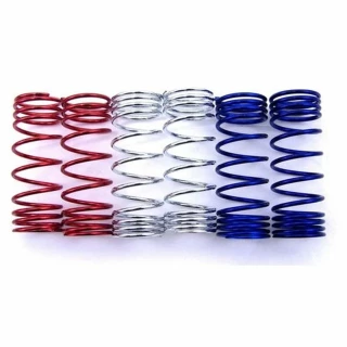 Hot Racing Front Progressive Rally Spec Springs (3 Pairs) for Slash, Stampede, Rustler