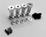 Hot Racing Aluminum 12mm Hex Hubs with 25mm Extension For Traxxas