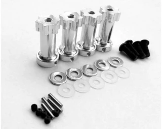 Hot Racing Aluminum 12mm Hex Hubs with 28mm Extension For Traxxas