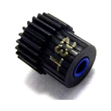 Hot Racing 23-Tooth 48P Nitride Steel Pinion Gear 5mm & 1/8 Shafts