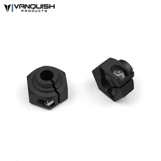 Vanquish 12mm Aluminum Hexes (2) Black Anodized