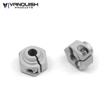 Vanquish 12mm Aluminum Hexes (2) Clear Anodized