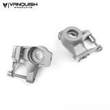 Vanquish Axial SCX10-II Aluminum Steering Knuckles Clear Anodized