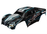 Traxxas X-Maxx Blue Painted Body with Tailgate Protector