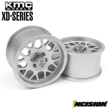 Incision KMC 2.2-Inch XD820 Grenade Clear Anodized Wheels