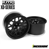 Incision KMC 2.2-Inch XD820 Grenade Black Anodized Wheels