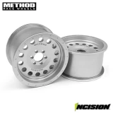 Incision Method 2.2-Inch MR307 Clear Anodized Wheels