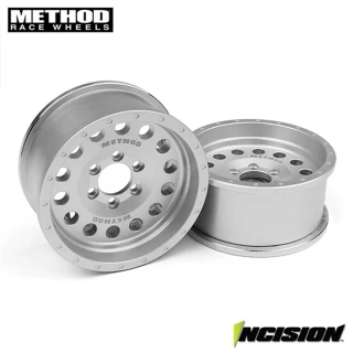 Incision Method 1.9-Inch MR307 Clear Anodized Wheels