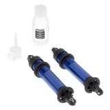 Traxxas X-Maxx Blue Aluminum GTX Shocks (assembled w/o springs) (2)