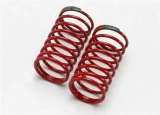 Traxxas Spring, shock (GTR) (0.88 rate, double green) (1 pair)