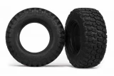 Traxxas Tires, BFGoodrich Mud-Terrain  T/A KM2 (dual profile 4.3x1.7- 2.2/3.0') (2)/ foam inserts (2)