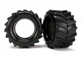 Traxxas Tires, Maxx 2.8' (2)/ foam inserts (2)