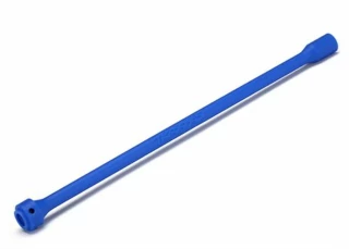 Traxxas Driveshaft, center, plastic (blue)/ screw pin