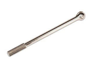 Traxxas Half shaft, external splined (steel-spline constant-velocity) (1) (fits 2WD Rustler/Stampede)