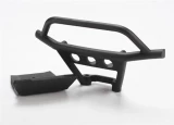 Traxxas Front Bumper and Front Skid Plate (Black): Stampede 4x4, Hoss