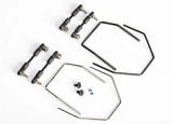 Traxxas Sway bar kit, XO-1 (front and rear) (includes front and rear sway bars and adjustable linkages)