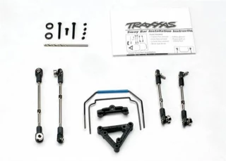 Traxxas Sway bar kit, Slayer (front and rear) (includes front and rear sway bars and adjustable linkage)