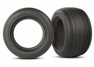 Traxxas Ribbed 2.8" Front Tires & Foam Inserts (2)