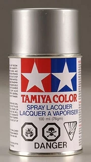 Tamiya Polycarbonate RC Body Spray Paint (3 oz): Silver