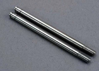 Traxxas X-Long Chrome Steel Shock Shafts (2)