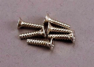 Traxxas 3x12mm Countersunk Self-Tapping Screws (6)