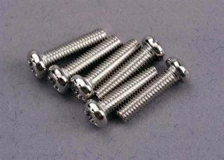 Traxxas 3x12mm Roundhead Machine Screws (6)