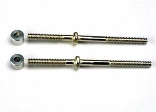 Traxxas 54mm Turnbuckles w/3x6x4mm Spacers (rear camber links)