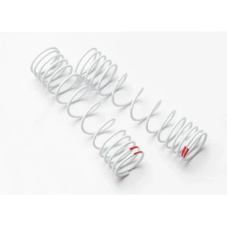 Traxxas Rear Springs, White (2): Slash Big Bore Shocks