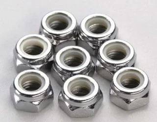 Traxxas 5mm Nylon Locking Nuts (8)