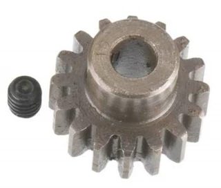 Robinson Racing Xtra Hard 5mm Steel 16T Pinion Gear (1.0 Mod)