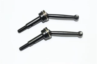 GPM Black Hardened Steel Rear CVD Set for 4-Tec 2.0