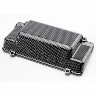 Traxxas Exo-Carbon Rear Bumper Battery Cover: Jato 2.5 & 3.3