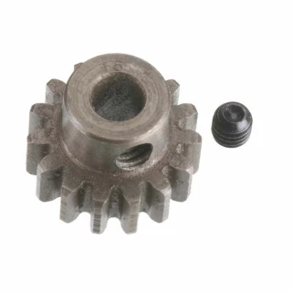 Robinson Racing Xtra Hard 5mm Steel 15T Pinion Gear (1.0 Mod)