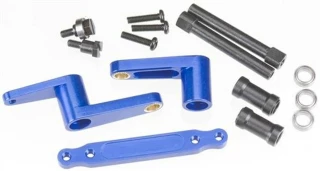 Integy Aluminum Steering Bell Crank (Blue): T-Maxx 2.5 & 3.3