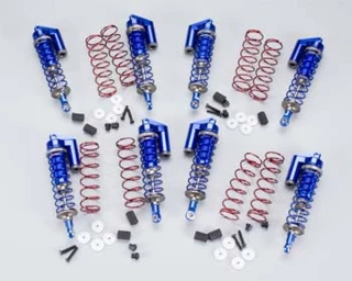 Integy Super Heavy-Duty MSR8 Shock Set (8) (Blue): T-Maxx 3.3