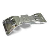 Integy Evolution-4 Aluminum Front Skid Plate (Chrome): T-Maxx 3.3