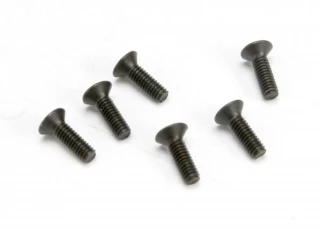 Traxxas 2.5x8mm Countersunk Machine Screws (6): Jato