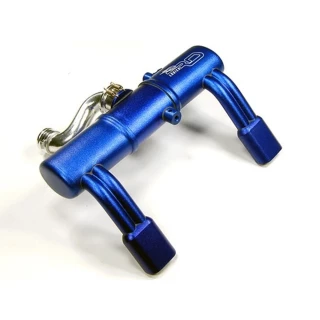 RDLogics Revo 2.5 & 3.3 Aluminum Dual Exhaust w/Twin Tips (Blue)